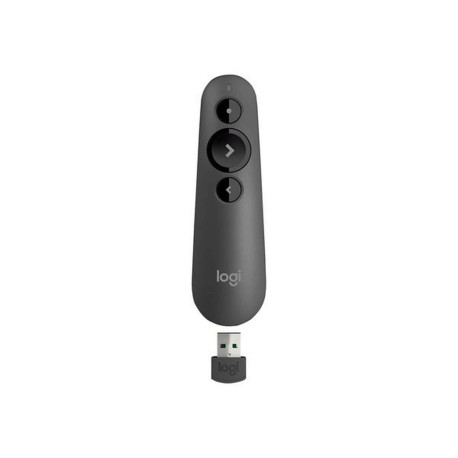Logitech R500s - Telecomando presentazioni - 3 pulsanti - grafite