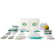 Armadietto di pronto soccorso 102/P - 45x37,5x13 cm - plastica - oltre 3 persone - bianco - PVS