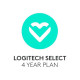 Logitech Select - Contratto di assistenza esteso - sostituzione anticipata delle parti - 4 anni - tempo di risposta: 1 giorno l