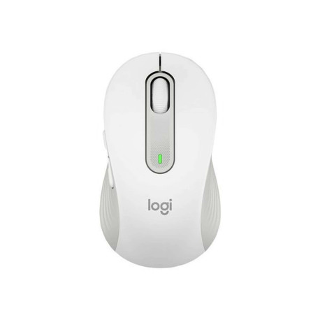 Logitech Signature M650 for Business - Mouse - senza fili - Bluetooth, 2.4 GHz - ricevitore USB Logitech Logi Bolt - Off-White