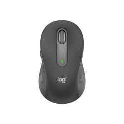 Logitech Signature M650 L for Business - Mouse - per destrorsi - 5 pulsanti - senza fili - Bluetooth, 2.4 GHz - ricevitore USB 