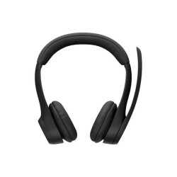Logitech Zone 305 - Cuffie con microfono - over ear - Bluetooth - senza fili - USB-C tramite adattatore Bluetooth - isolamento 