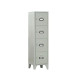 Armadio casellario in metallo - 4 vani - 35 x 50 x 180 cm - grigio - Fasma