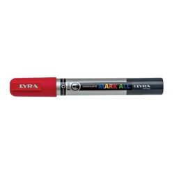 Lyra Graduate Mark All - Marcatore - bianco - inchiostro base acqua - 2 mm - medio