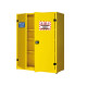 Armadio di sicurezza per liquidi infiammabili - 107,5 x 50 x 185 cm - giallo - Carvel