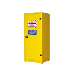 Armadio di sicurezza per liquidi infiammabili - 57,5 x 50 x 185 cm - giallo - Carvel