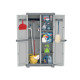 Armadio Domino Wave - Base 3700 UW - 2 ante -70 x 43, 8x1 81,8 cm - PPL - grigio - Terry