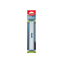 Maped - Righello - 20 cm - alluminio anodizzato