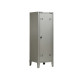 Armadio metallo - spogliatoio - 1 posto - con divisorio - 43x47x180 cm - grigio - Tecnical 2