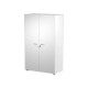 Armadio modulare - a 2 ante alte - 90 x 45,8 x 200 cm - bianco