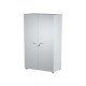 Armadio modulare - a 2 ante alte - 90 x 45,8 x 200 cm - grigio