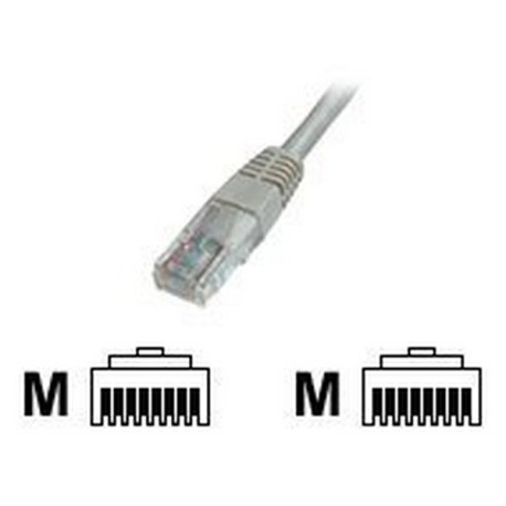 DIGITUS Premium - Cavo patch - RJ-45 (M) a RJ-45 (M) - 1.5 m - UTP - CAT 5e - schermato - grigio