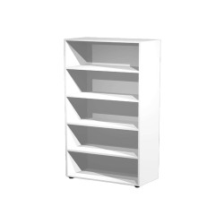 Armadio modulare - a giorno - 90 x 44 x 200 cm - bianco