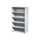 Armadio modulare - a giorno - 90 x 44 x 200 cm - grigio