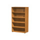 Armadio modulare - a giorno - 90 x 44 x 200 cm - noce chiaro