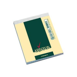 Blasetti ARISTON - Stitched notepad - rilegatura a nastro - A5 - 150 x 210 mm - 70 fogli / 140 pagine - extra bianco - a righe 
