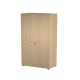 Armadio modulare componibile - a 2 ante alte - 90 x 45,8 x 200 cm - rovere