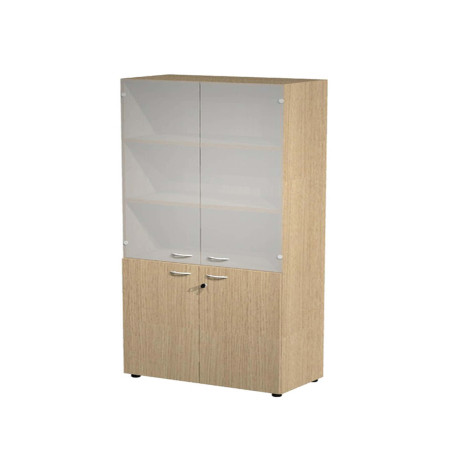 Armadio modulare componibile - a 2+2 ante - 90 x 45,8 x 200 cm - rovere