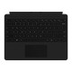 Microsoft Surface Pro Keyboard - Tastiera - con trackpad - retroilluminato - italiana - nero - commerciale - per Surface Pro 8,