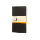 Moleskine Cahier Large - Taccuino - 130 x 210 mm - 40 fogli / 80 pagine - carta avorio - righe - copertina nera - cartone (pacc