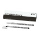 Montblanc - Refill - mystery black - larga (pacchetto di 2) - per Montblanc Meisterstück Le Petit Prince Classique