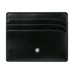Montblanc Meisterstück Pocket 6cc - Custodia per 6 carte di credito - Vitello pieno fiore