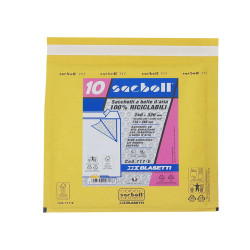 Busta imbottita Sacboll - E (24 x 32 cm) - carta - avana - Blasetti - conf. 10 pezzi