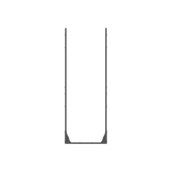 Multibrackets M Floormount Pro - Componente di montaggio (telaio imbullonato a pavimento) - per pannello piatto - nero