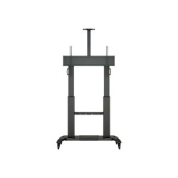 Multibrackets M Public Dual Pillar 180 HD - Carrello - per TV/telecamera LCD - nero - dimensione schermo: 60"-100" - supporto a