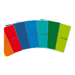 Blasetti Colorclub - Taccuino - A4 - 21 fogli / 42 pagine - a quadretti - disponibile in colori assortiti