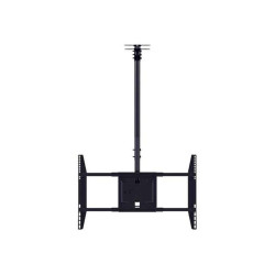 Multibrackets MB5484 - Kit montaggio (staffa a soffitto) - telescopica - per display LCD - acciaio - nero - dimensione schermo: