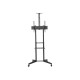 Neomounts by Newstar FL50-550BL1 - Carrello - per pannello piatto/impianto AV - nero - dimensione schermo: 37"-70"