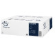 Asciugamani piegati a V - 2 veli - 18 gr - goffratura a onda - 24 x 21 cm - bianco - Papernet - conf. 150 pezzi