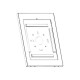 Neomounts by Newstar WL15-660WH1 - Cassa - per tablet - dimensione schermo: 12.9" - installabile a parete - per Apple 12.9-inch