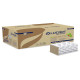 Asciugamani piegati a V EcoNatural - 2 veli - 19,5 gr - goffratura corda - 21 x 21 cm - avana - Lucart - conf. 190 pezzi