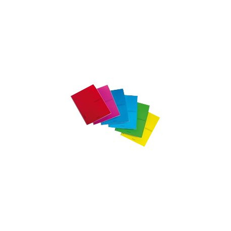 Blasetti Colorclub PPL - Taccuino - rilegatura a spirale - A4 - 70 fogli / 140 pagine - quadretti - 4 fori - disponibile in col