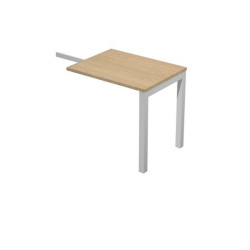 Allungo Agorà - DX/SX - 80 x 60 x 72,5 cm - melaminico - rovere