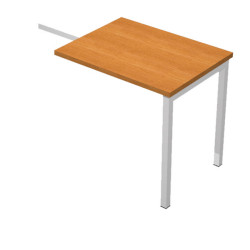 Allungo Easy Plus - DX/SX - 80 x 60 x 72,5 cm - noce chiaro