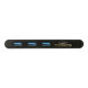 StarTech.com USB C Multiport Adapter, USB Type-C Mini Dock with HDMI 4K or 1080p VGA Video, 100W PD Passthrough, 3x USB 3.0, Gi