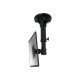 Neomounts FPMA-C025 - Staffa - per display LCD - nero - dimensione schermo: 10"-30" - installabile a soffitto