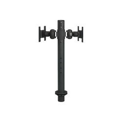 Neomounts FPMA-D050D - Kit montaggio - video full-motion - per 2 display LCD - nero - dimensione schermo: 10"-30" - rondella, m