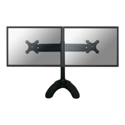 Neomounts FPMA-D700DD - Supporto - video full-motion - per 2 display LCD - nero - dimensione schermo: 19"-30" - supporto per sc