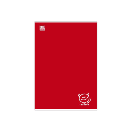 Blasetti Colorface - Taccuino - A4 - 19 fogli / 38 pagine - quadretti - disponibile in colori assortiti