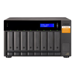 QNAP TL-D800S - Array unità disco rigido - 8 alloggiamenti (SATA-600) - SATA 6Gb/s (esterna)