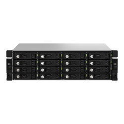 QNAP TL-R1620Sdc - Array unità disco rigido - 16 alloggiamenti (SATA-600 / SAS-3) - SAS 12Gb/s (esterna) - montabile in rack - 