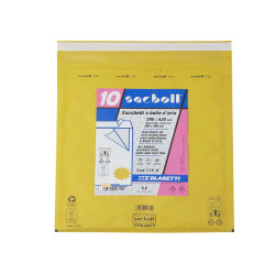 Busta imbottita Sacboll - H (29 x 42 cm) - carta - avana - Blasetti - conf. 10 pezzi