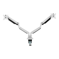 Neomounts NM-D750D - Kit montaggio - video full-motion - per 2 display LCD - bianco - dimensione schermo: 10"-32" - installabil