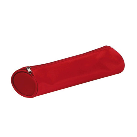Astuccio Tombolino Basic con cerniera - 22x8Ø8cm - rosso - Pagna