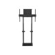 Neomounts WL55-875BL1 - Kit montaggio (montaggio a muro) - motorizzato - per pannello piatto - bloccabile - acciaio - nero - di