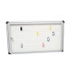 Bacheca murale portachiavi - 45 x 60 cm - 90 posti chiave - Metalplus